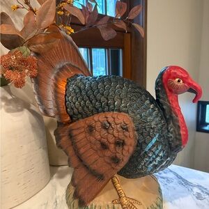 John Derian Blow Mold Turkey Figurine